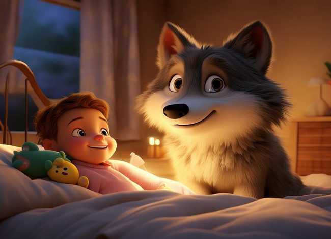 0到3岁儿童睡前故事大灰狼 - 0-3岁睡前故事大灰狼