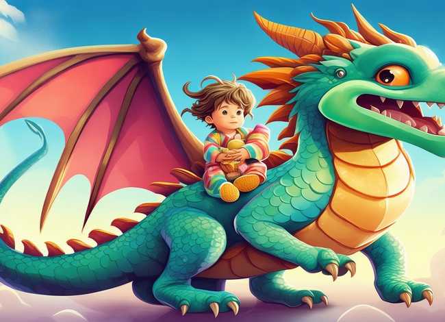 龙的儿童故事3-6岁，幼儿故事龙的传说