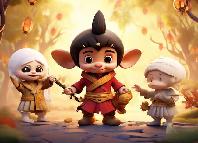 孙悟空三打白骨精故事儿童版 - 孙悟空三打白骨精少儿故事