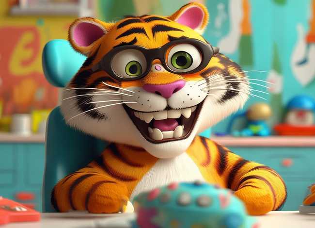 儿童故事老虎拔牙绘本，幼儿绘本故事老虎拔牙