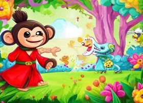 孙悟空打妖怪的故事一年级儿童版、孙悟空打妖怪儿歌一年级下册的课文朗读