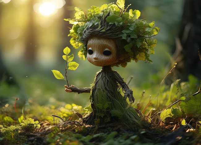 儿童故事树精，树精灵故事