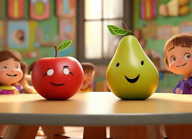 苹果和梨的儿童故事三年级 苹果和梨的故事原句 苹果和梨的儿童故事三年级 苹果和梨的故事原句