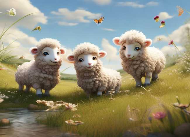 儿童故事三只羊原版（幼儿故事三只羊在线听）