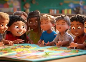 漫画故事儿童学习；漫画故事小学生