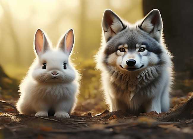 小白兔与大灰狼(兄妹h)梵悠扬梵露，小白兔和大灰狼(兄妹hl)