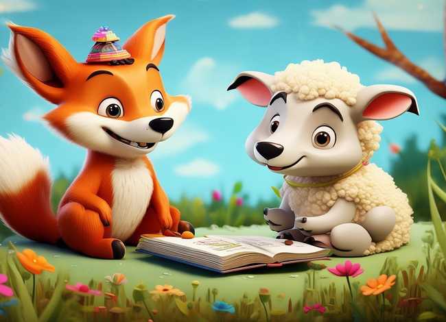 狐狸和羊的儿童故事;狐狸和羊的故事简介 狐狸和羊的儿童故事;狐狸和羊的故事简介