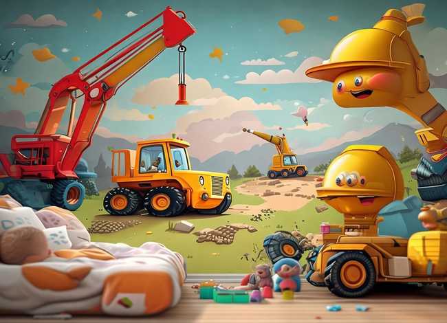 儿童工程车睡前故事(工程车的故事 幼儿睡前) 儿童工程车睡前故事(工程车的故事 幼儿睡前)