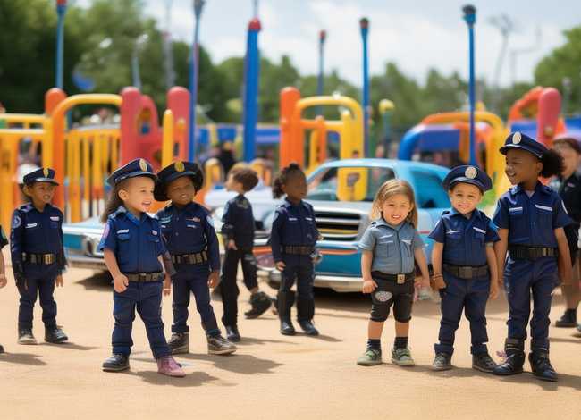 儿童警察故事6-12岁，少儿警察故事