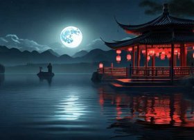 关于月亮的古诗；关于月亮的古诗五言绝句