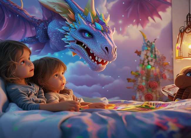儿童睡前故事6到12岁关于龙的故事 睡前小故事龙的故事