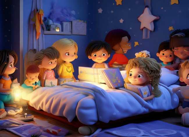学前儿童睡前故事大全漫画 学前班睡前故事大全集
