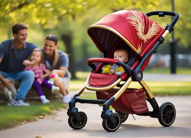 凤凰儿童简易遛娃手推车 遛娃神器手推车好用吗 儿童手推车安全吗