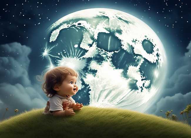 儿童故事月亮和我好，月亮和我的故事