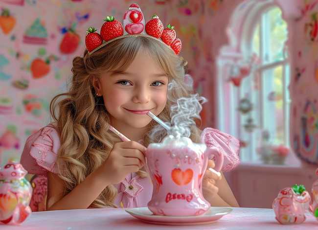草莓小公主;草莓小公主奶茶图片大全 草莓小公主;草莓小公主奶茶图片大全