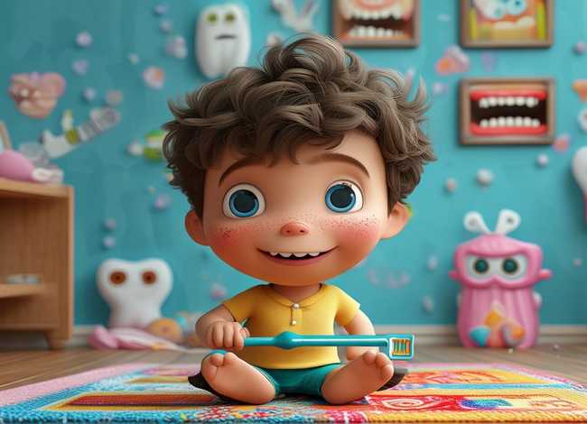 刷牙故事绘本（刷牙的故事绘本）