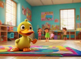 幼儿园故事鸭妈妈找蛋、幼儿故事鸭妈妈找蛋上课视频