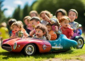 跑车的故事儿童版、小跑车的故事