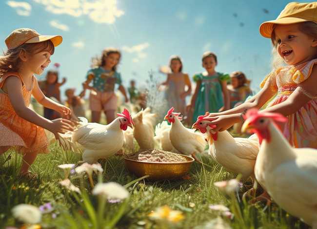 奇迹儿歌 奇迹儿歌喂鸡