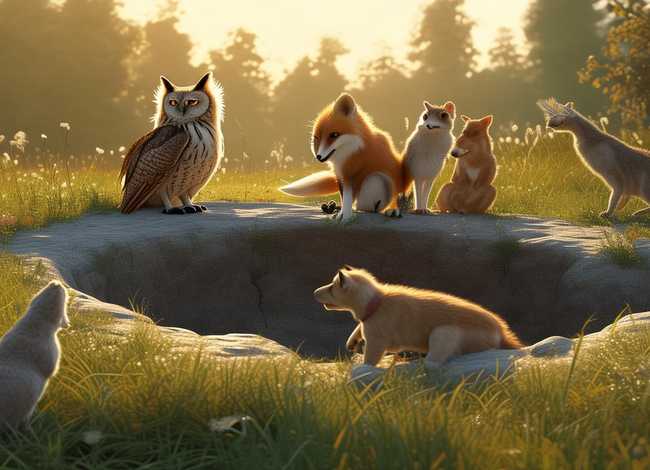 动物和小土坑故事（动物和小土坑故事视频）