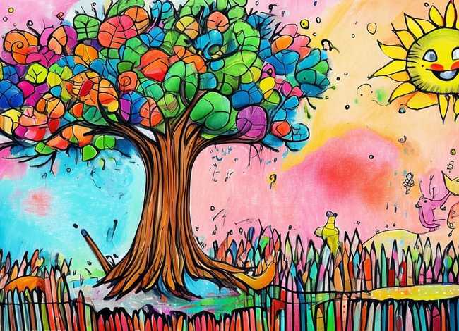 儿童简笔画故事绘本 幼儿绘本简笔画故事集6张