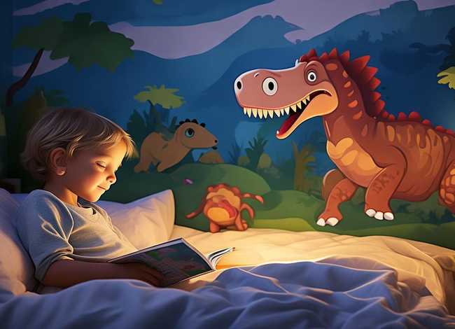 儿童睡前恐龙故事 - 3一6岁幼儿睡前恐龙故事