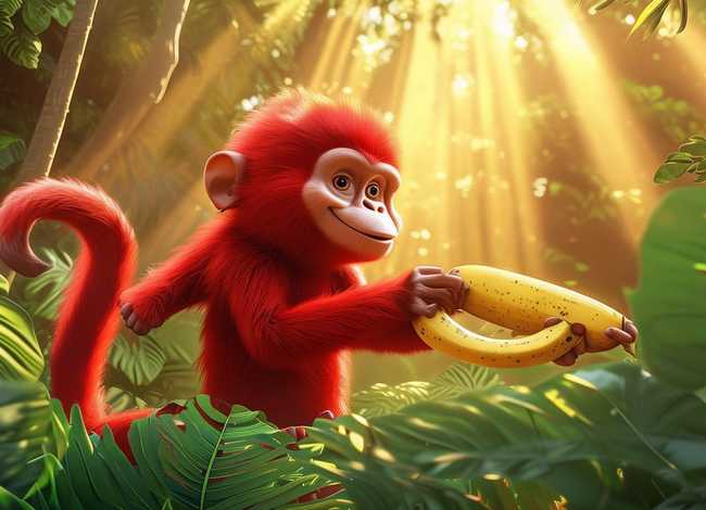 红猴子故事文字、红猴子故事文字内容 红猴子故事文字、红猴子故事文字内容
