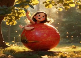 皮球姑娘的故事，皮球姑娘的故事在线听