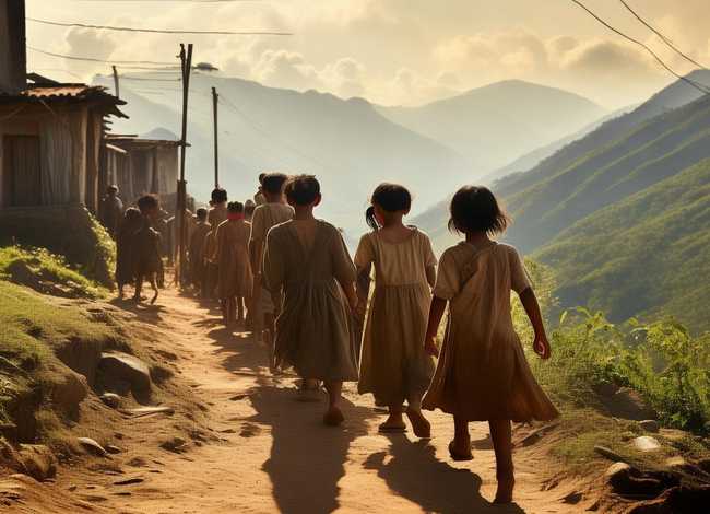 有关山区孩子的故事 有关山区孩子上学的故事