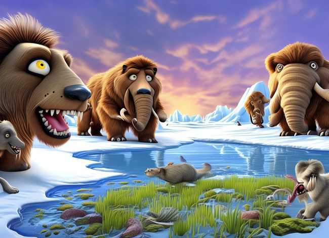 儿童动画冰河时代(动画片冰河时代的动物图片) 儿童动画冰河时代(动画片冰河时代的动物图片)