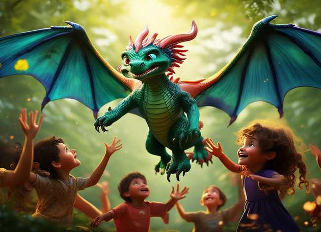 儿童故事龙的故事寓意（幼儿故事龙的传说）