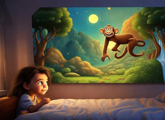 猴的故事儿童睡前故事、有关猴子的睡前故事