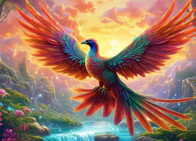 儿童故事美丽的凤凰、播放凤凰的故事