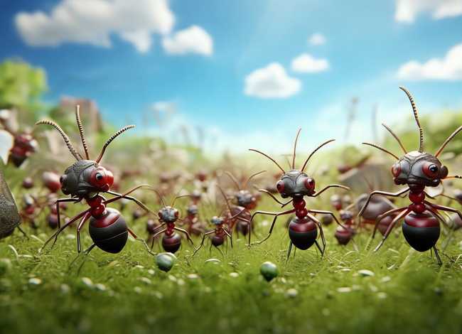 蚂蚁搬家童话故事范本 - 蚂蚁搬家的故事绘本 蚂蚁搬家童话故事范本 - 蚂蚁搬家的故事绘本