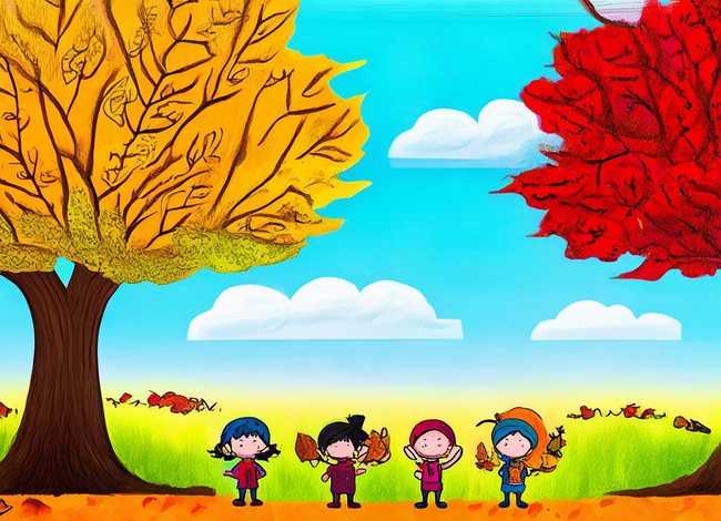 秋天儿童画简单又漂亮 秋天儿童画简单又漂亮三年级 秋天儿童画简单又漂亮 秋天儿童画简单又漂亮三年级