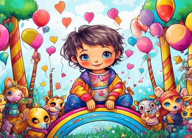 儿童画故事、儿童画故事手绘画册