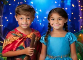 两个人扮演的儿童故事（两个人表演的幼儿故事）