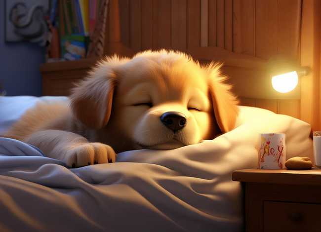 小狗的故事儿童睡前故事 - 小狗的睡前小故事