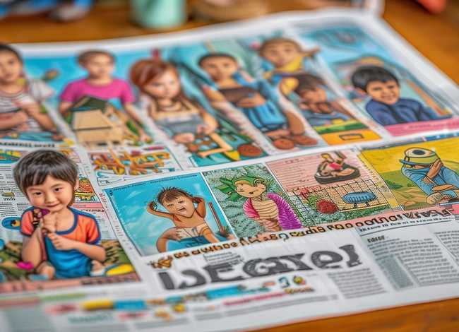 电子版的劳动故事儿童 劳动电子版小报