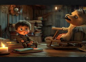 儿童睡前故事狼来了完整版 睡前故事幼儿故事大全狼来了