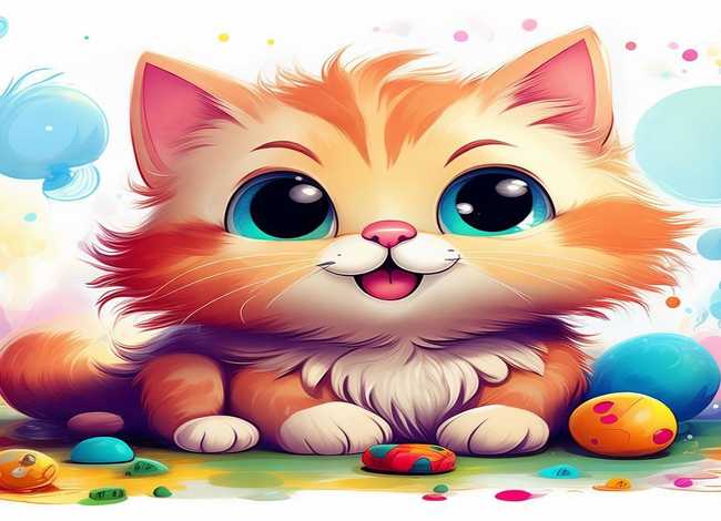 猫咪儿童画 - 猫咪儿童画图片 猫咪儿童画 - 猫咪儿童画图片