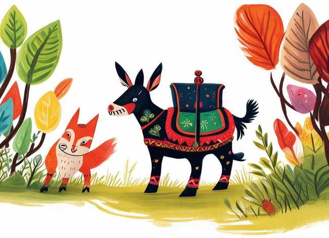 寓言故事儿童画图片（寓言故事画图片大全 简单）