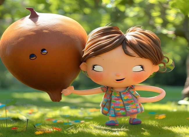 儿童板栗简笔画，儿童板栗简笔画图片