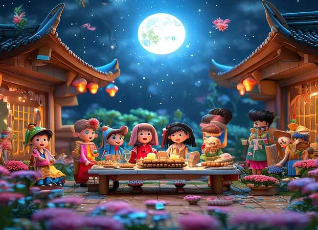 中秋节的儿童故事、中秋节的故事儿童版幼儿小班 中秋节的儿童故事、中秋节的故事儿童版幼儿小班