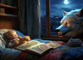 儿童故事睡前文字版狼来了、睡前故事幼儿故事大全狼来了文字