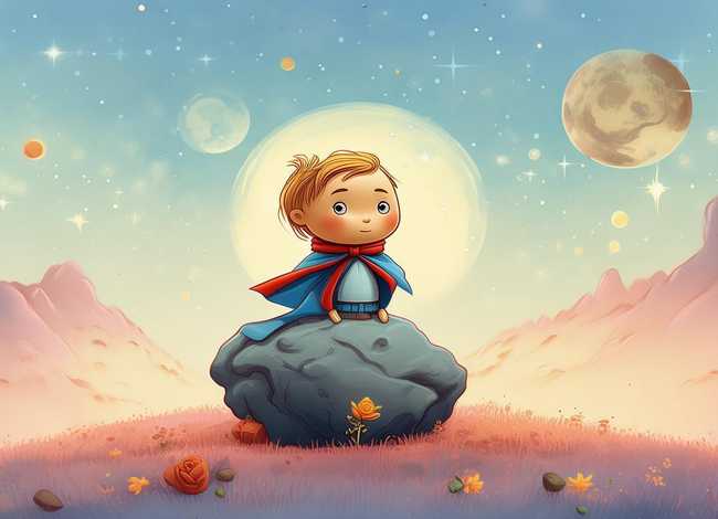 小王子儿童故事文体 小王子故事文字版