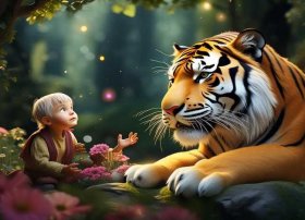 关于虎的传说故事儿童；关于虎的故事传说有哪些