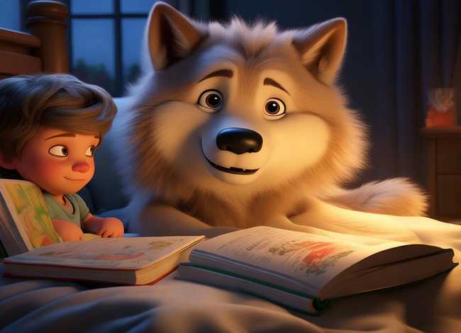 睡前故事儿童狼 宝宝睡前故事狼的故事 睡前故事儿童狼 宝宝睡前故事狼的故事