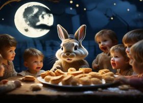 儿童故事月亮被偷吃了 - 月亮被偷吃了故事简介