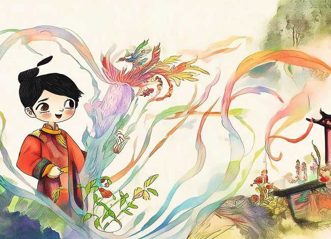 中华传统儿童典故；中华传统儿童典故简笔画绘本图片